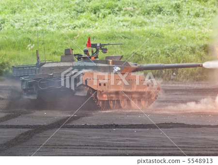 地面自衛隊10坦克激流迴旋射擊 地面自衛隊10坦克激流迴旋射擊 5548913