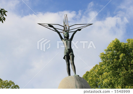 A child image of the atomic bomb A child image of the atomic bomb 5548999