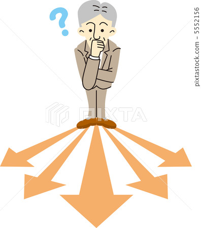 Senior office worker Senior office worker 5552156