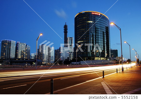 Yokohama night view Yokohama night view 5552158