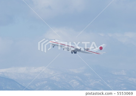 Air Self Defense Force Japanese Government Private aircraft and snow mountain Air Self Defense Force Japanese Government Private aircraft and snow mountain 5553069