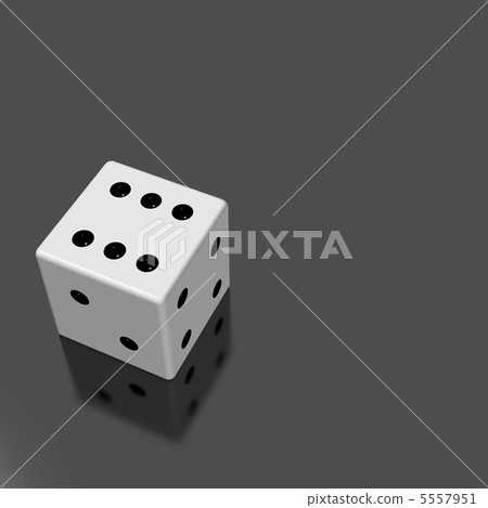 3D rendering of dice 3D rendering of dice 5557951