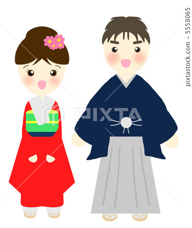 Kimono couple 5558065