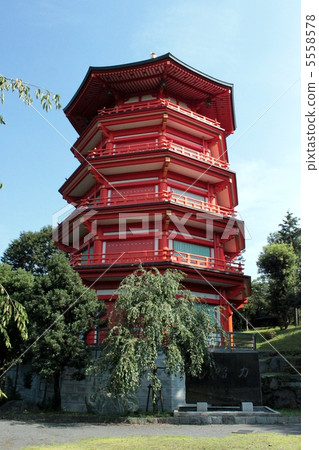 Yamaguchi Kannon (Aoan Mountain Kannonin Temple) Tenjyo Kannondo 5558578