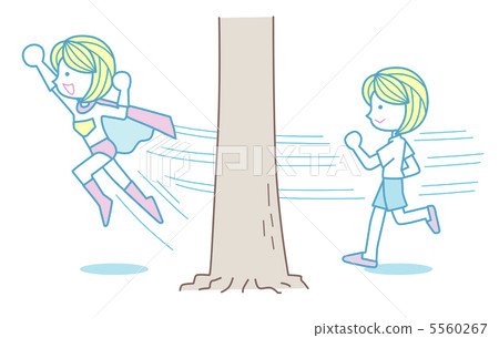 A woman who turns into energy 5560267