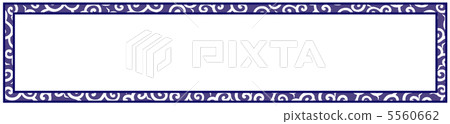 Arabesque pattern (frame rectangle) -10 Arabesque pattern (frame rectangle) -10 5560662