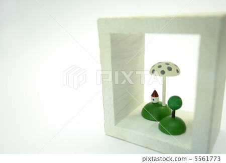 夢想框架（蘑菇和房子） 5561773