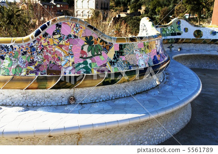 Spain Barcelona Guell Park Spain Barcelona Guell Park 5561789
