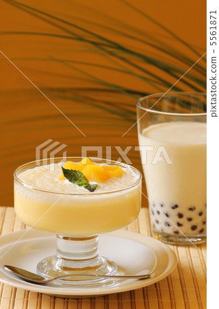 珍珠粉芒果布丁 珍珠粉芒果布丁 5561871