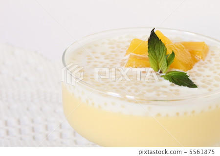 珍珠粉芒果布丁 5561875