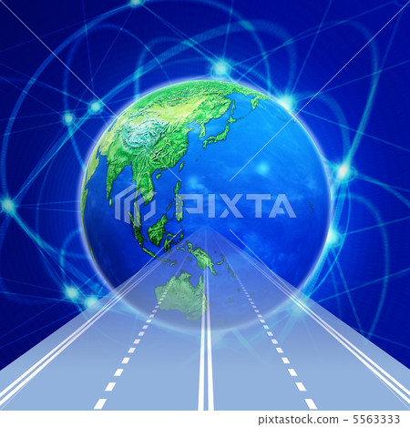 Logistics road to the earth Logistics road to the earth 5563333