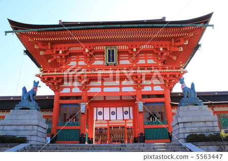 Fushimi-Inari Taisha神社在京都 Fushimi-Inari Taisha神社在京都 5563447