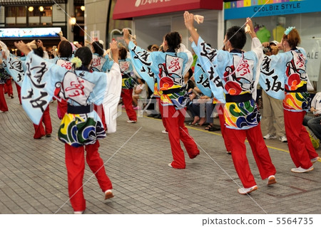 土佐的夏日Yosakoi節很有趣 5564735