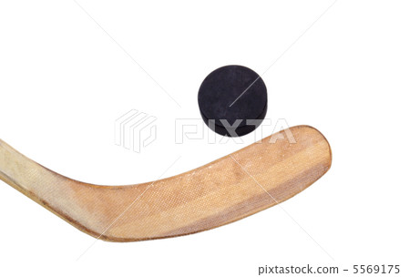 close up of an ice hockey stick isolated 5569175