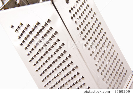 Metal grater isolated 5569309
