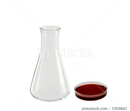 Medical test tubes with blood 5569662