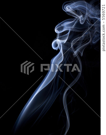 Creative smoke on black background 5569721