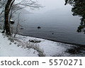 Snow lakeside 5570271