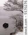 Snow lakeside 5570276