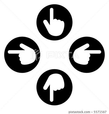 手指圖標 5571587