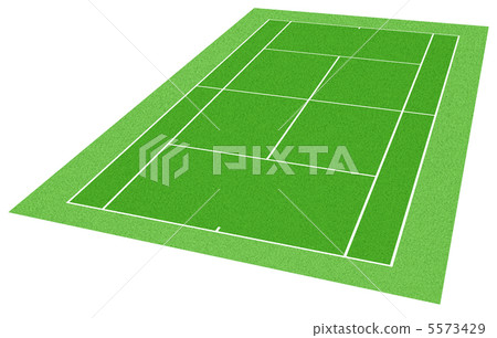 Tennis court (artificial turf) - 10 5573429