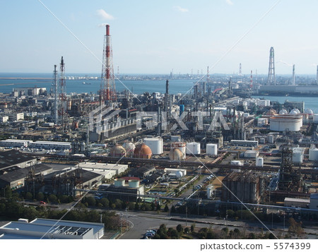 A view of the plant area seen from Yokkaichi Port Port Building 5574399
