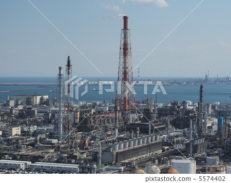 A view of the plant area seen from Yokkaichi Port Port Building 5574402