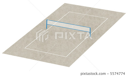 Beach volleyball court -5 5574774