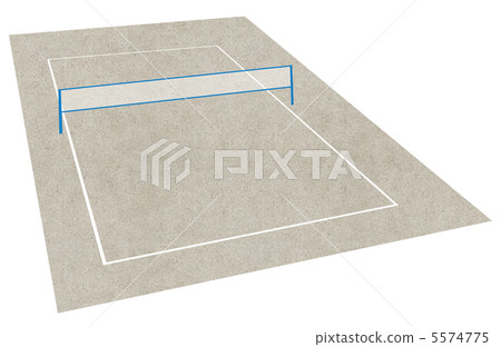 Beach volleyball court-6 Beach volleyball court-6 5574775