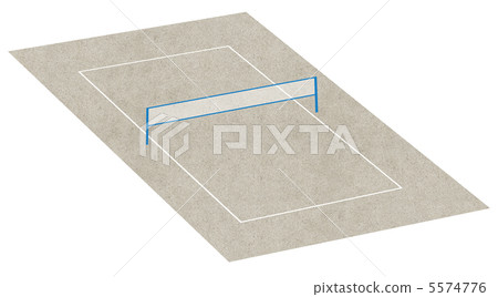 Beach volleyball court - 7 5574776