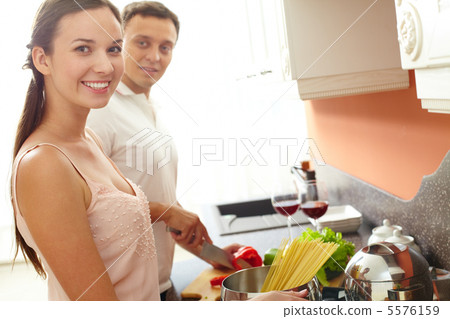 Cooking dinner Cooking dinner 5576159