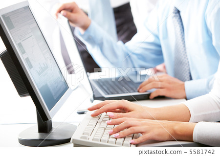 Computer work Computer work 5581742