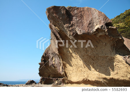Onikake castle in Kumano city, Mie prefecture 5582693
