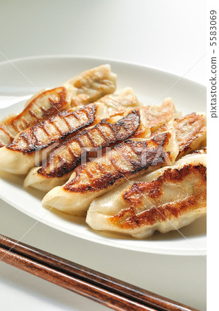 Pan-fried gyoza 5583069