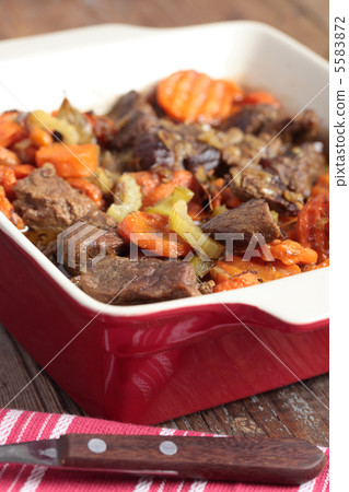 Lamb meat and vegetables stew 5583872