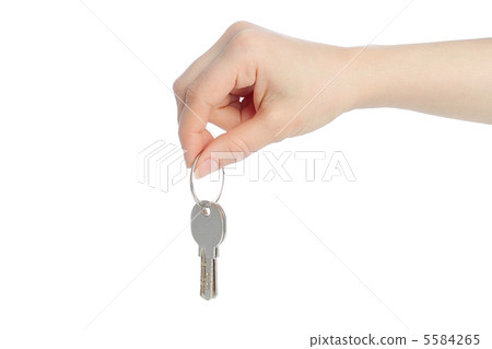 Human hand and keys Human hand and keys 5584265