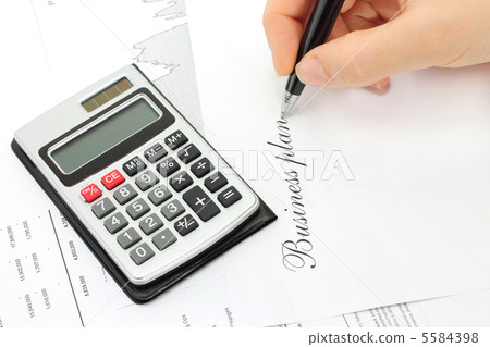 Writing woman hand Writing woman hand 5584398