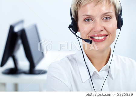 Amiable female secretary Amiable female secretary 5585829