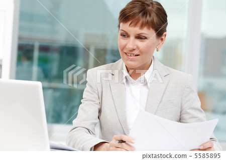 Working in office Working in office 5585895