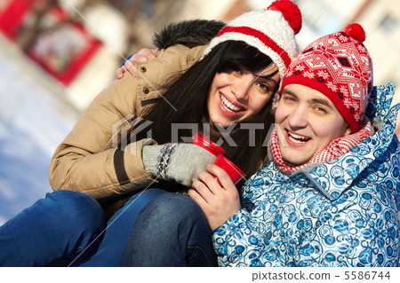 Joyful couple Joyful couple 5586744