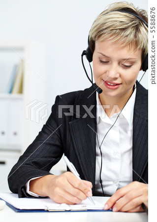 Secretary at work Secretary at work 5588676