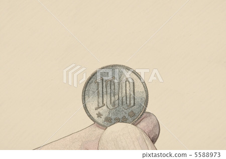 100 yen coin 5588973
