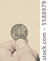 500 yen coin 5588979