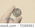 500 yen coin 5588981