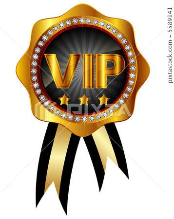 VIP frame medal diamond ribbon 5589141