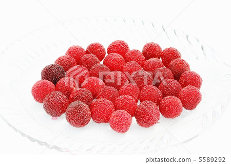 A true red fruit, also called fire, yamamomo 5589292