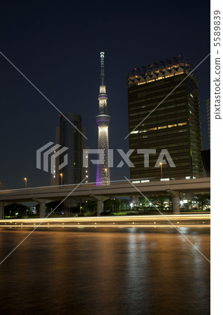 天空樹夜視圖 天空樹夜視圖 5589839