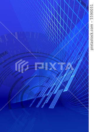 Blue high-tech image 5590031