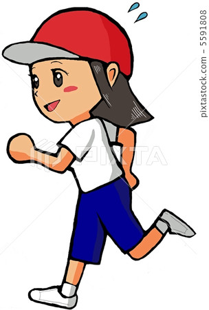 跑步的女孩 跑步的女孩 5591808