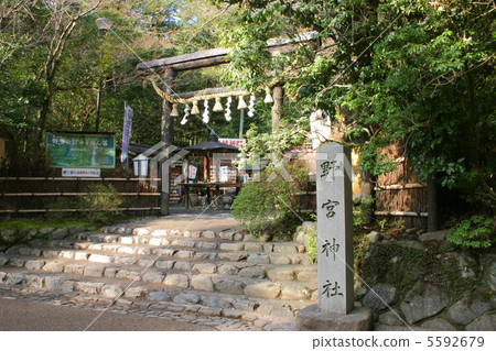 Kyoto Arashiyama Nomiya Shrine Kurogi Torii 5592679